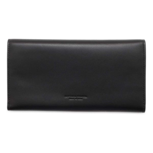 9646094 03 Bottega Veneta Long Wallet Calf Wallet Black