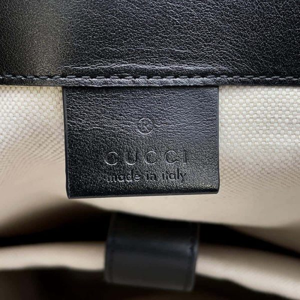 9646377 11 Gucci GG Backpack Rucksack Black