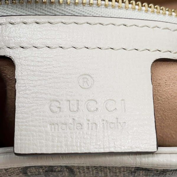 9649255 12 Gucci Shoulder Bag Jackie 1961 GG Supreme Small White