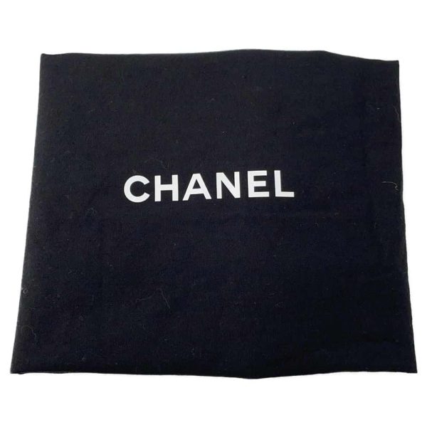 9650503 16 Chanel 19 Flap Lambskin Shoulder Bag Black