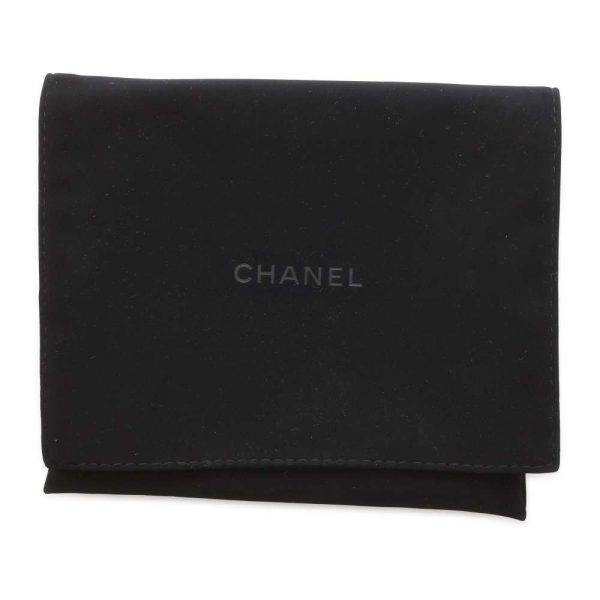 9650534 14 CHANEL Mini Matelasse Caviar Skin Shoulder Pouch Black