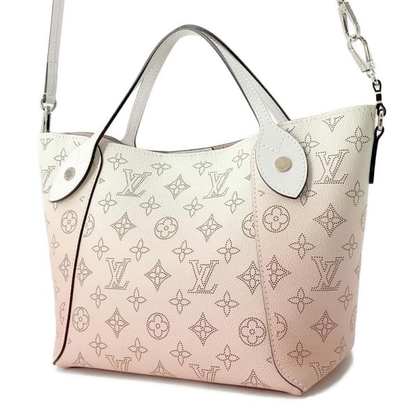 9651043 02 Louis Vuitton Handbag Monogram Mahina Hina PM M57858 Vuitton 2way Shoulder Bag