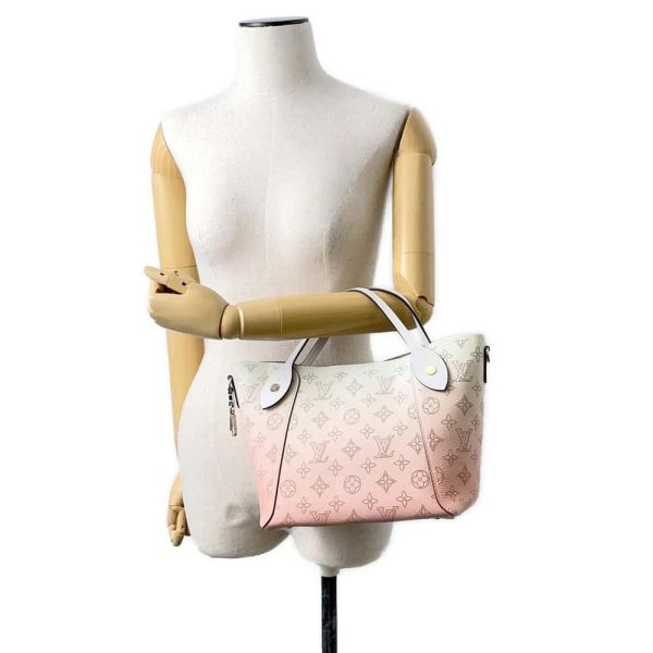 9651043 04 Louis Vuitton Handbag Monogram Mahina Hina PM M57858 Vuitton 2way Shoulder Bag