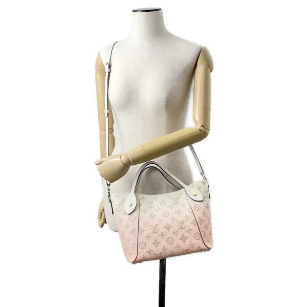 9651043 05 Louis Vuitton Handbag Monogram Mahina Hina PM M57858 Vuitton 2way Shoulder Bag