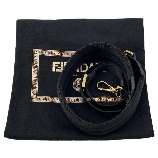 9651777 11 Fendi Fender Che Fendines Mini Nylon Shoulder Bag