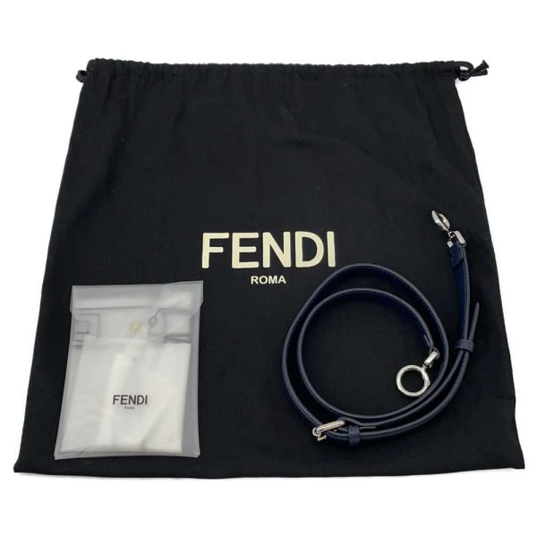 9651821 15 Fendi Handbag Peekaboo Isee You Velor Small 2way