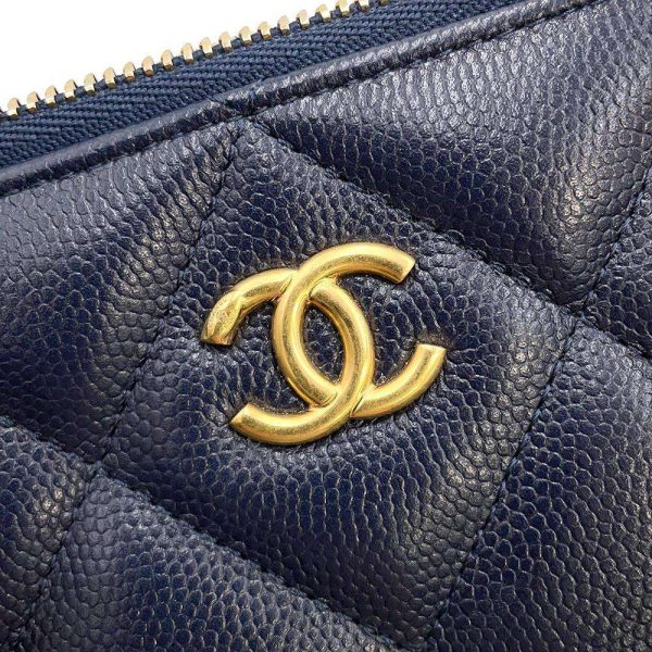 9652729 12 CHANEL Chain Wallet Cocomark Caviar Pochette Phone Case