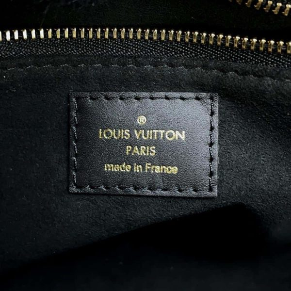 9659346 12 Louis Vuitton Handbag Monogram Petite Malle Souple Black