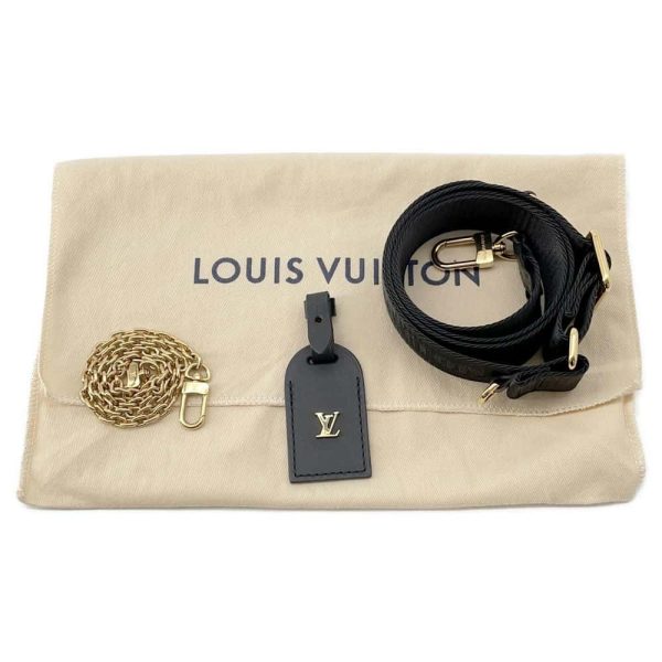 9659346 13 Louis Vuitton Handbag Monogram Petite Malle Souple Black