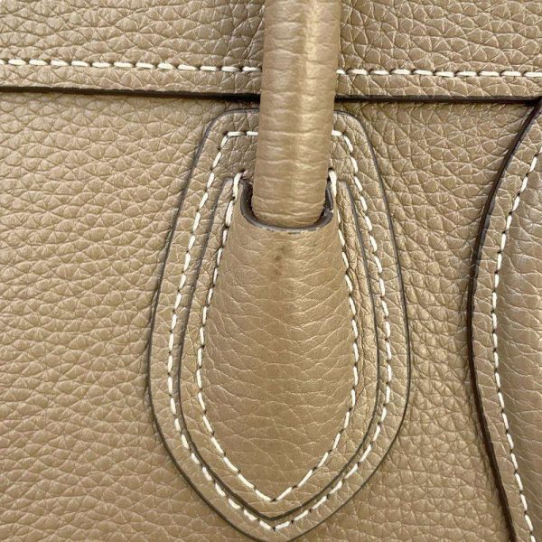 9659360 10 Celine Luggage Nano Shopper 2way Shoulder Bag Beige