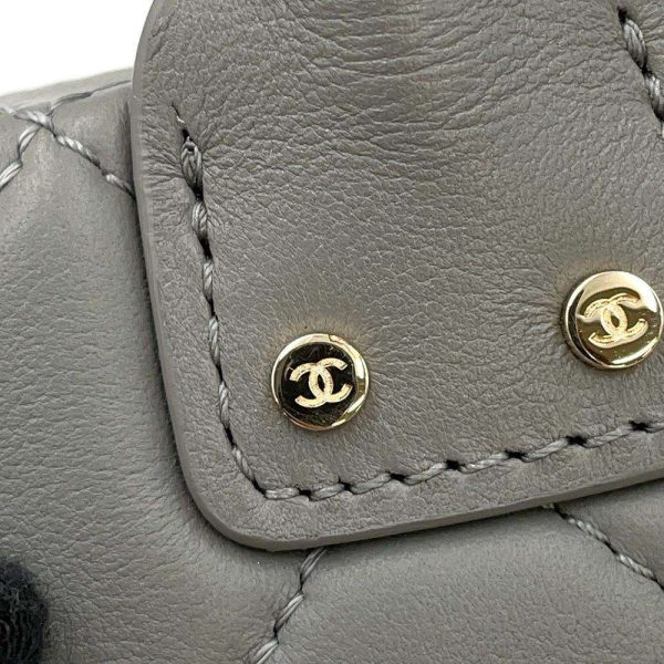 9659377 08 CHANEL Shoulder Bag Matelasse Coco Mark Vanity Bag Calf