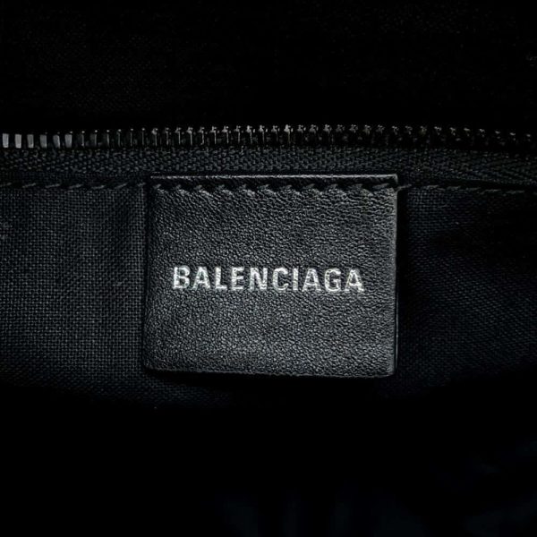 9659391 15 Balenciaga Shoulder Bag BB Monogram Black