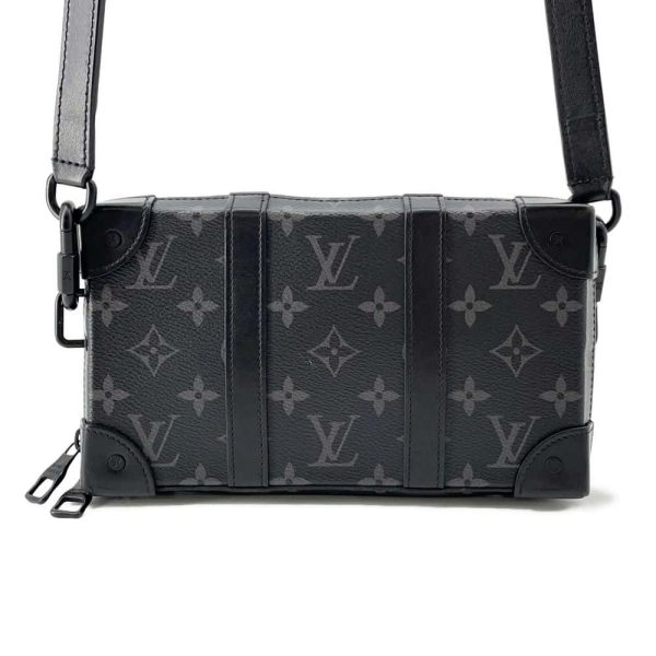 9659414 01 Louis Vuitton Shoulder Bag Eclipse Soft Trunk Wallet Bag Black