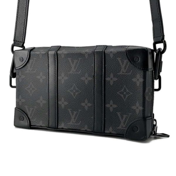 9659414 02 Louis Vuitton Shoulder Bag Eclipse Soft Trunk Wallet Bag Black