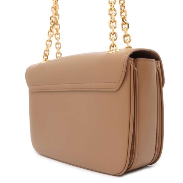 9659476 02 Celine Shoulder Bag C Medium Chain Shoulder Bag Calf Beige