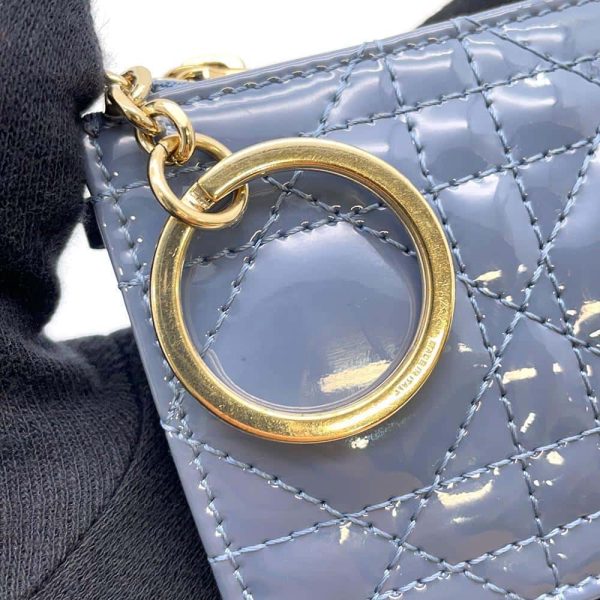 9660083 08 Christian Dior Patent Coin Case