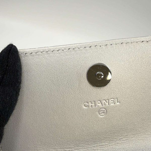 9664104 07 CHANEL Matelasse Chain Belt Shoulder Bag Lambskin