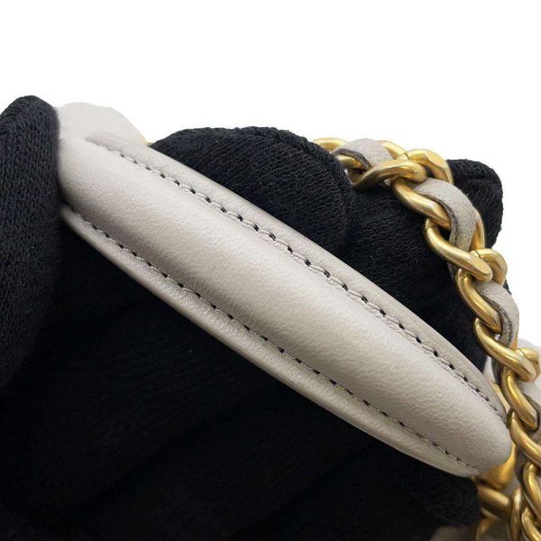 9664142 11 CHANEL Matelasse Flap Coin Lambskin Chain Wallet