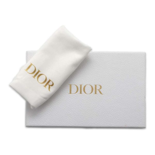 9668898 14 Christian Dior Long Wallet Caro Cannage Dior Wallet Black