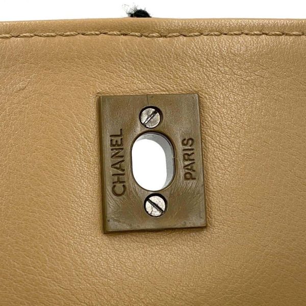 9669543 15 CHANEL Wild Stitch Matelasse Calfskin Double Chain Shoulder Bag