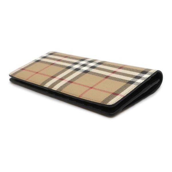 9671430 02 Burberry Check Long Wallet