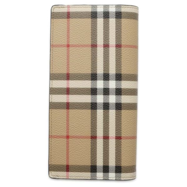 9671430 03 Burberry Check Long Wallet