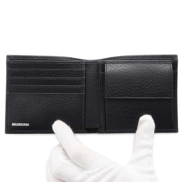 9671980 04 Balenciaga Wallet The Hacker Project Wallet Black