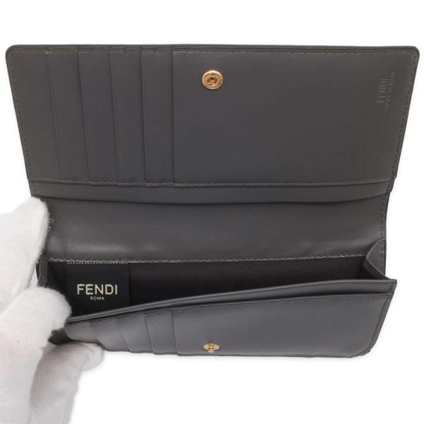 9672017 06 Fendi Orlock Continental Wallet Python Long Wallet