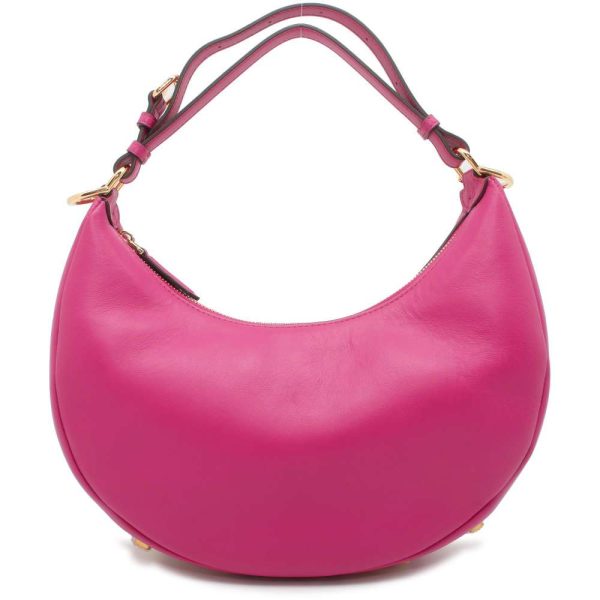 9672031 01 FENDI Shoulder Bag Graffiti Small Calf Fuchsia Bag