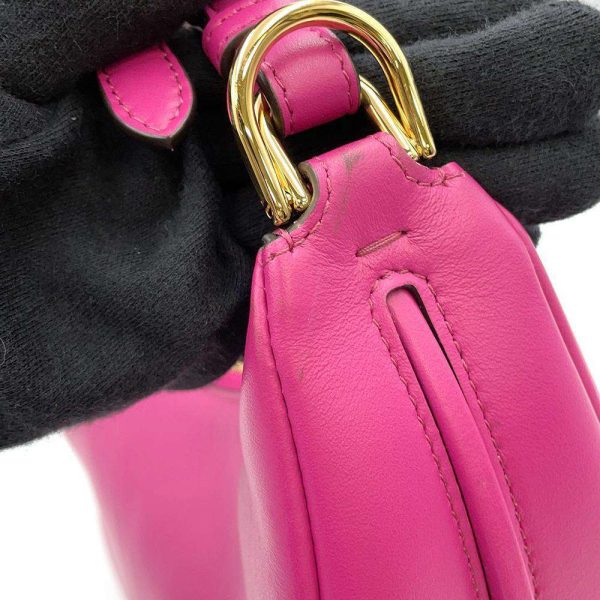 9672031 12 FENDI Shoulder Bag Graffiti Small Calf Fuchsia Bag