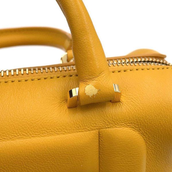 9672048 12 Fendi FF CUBE Mini 2way Shoulder Bag Yellow