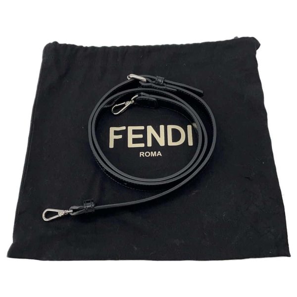 9672079 11 FENDI Shoulder Bag Mini Bag Pochette Bag Black