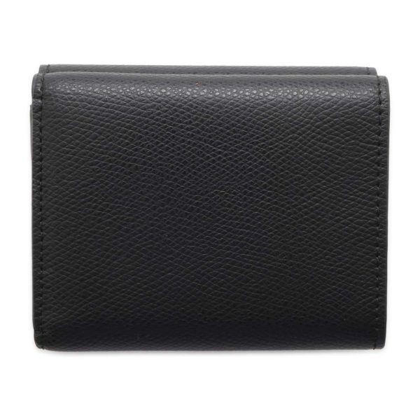 9672109 03 Fendi tri f FF diamond wallet black