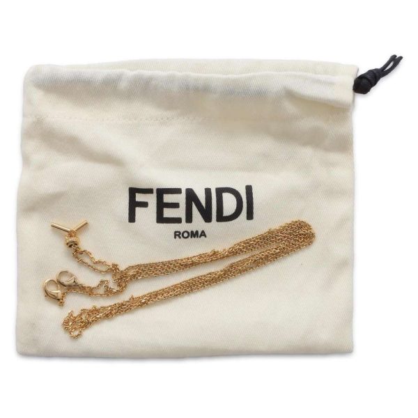 9672123 13 FENDI Chain Shoulder Pouch Nano Bucket