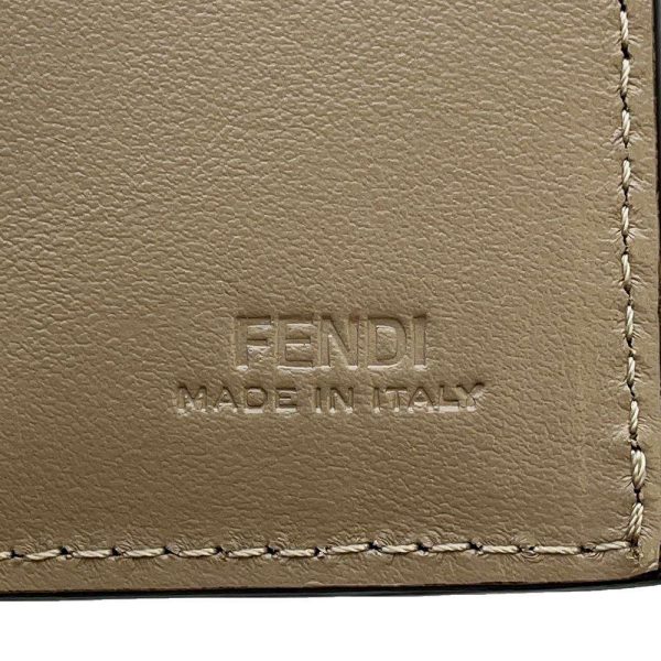 9672130 10 Fendi Wallet Fs Fendi Folding Beige