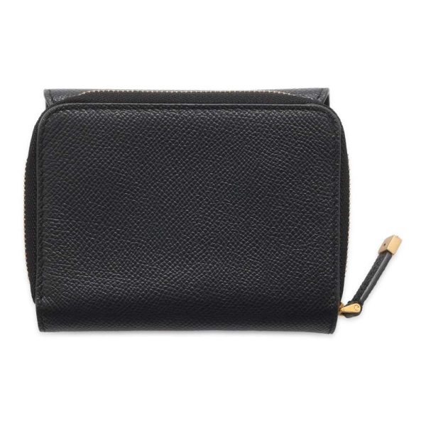 9672246 03 Christian Dior Wallet Saddle Medium Wallet Black