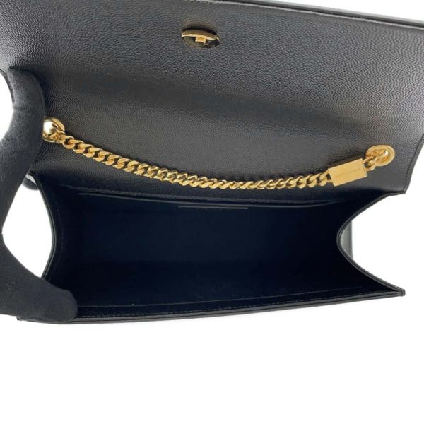 9672307 05 Saint Laurent Paris Kate Tassel Chain Shoulder Bag Black