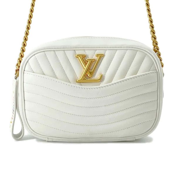 9673038 01 Louis Vuitton Shoulder Bag New Wave Mini Shoulder Bag White