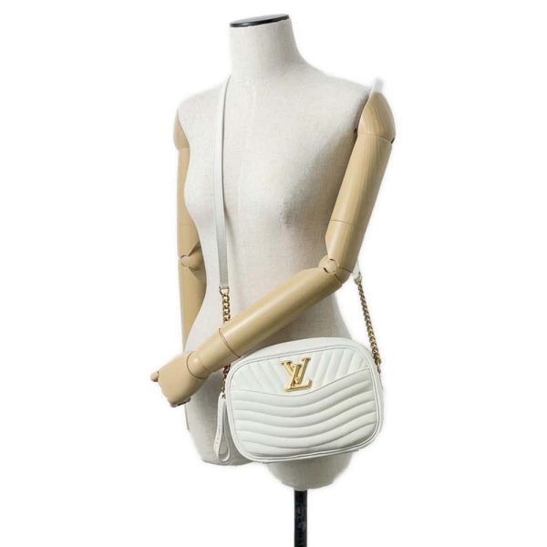 9673038 04 Louis Vuitton Shoulder Bag New Wave Mini Shoulder Bag White