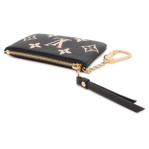 9673106 02 Louis Vuitton Coin Case Monogram Empreinte Pochette Black