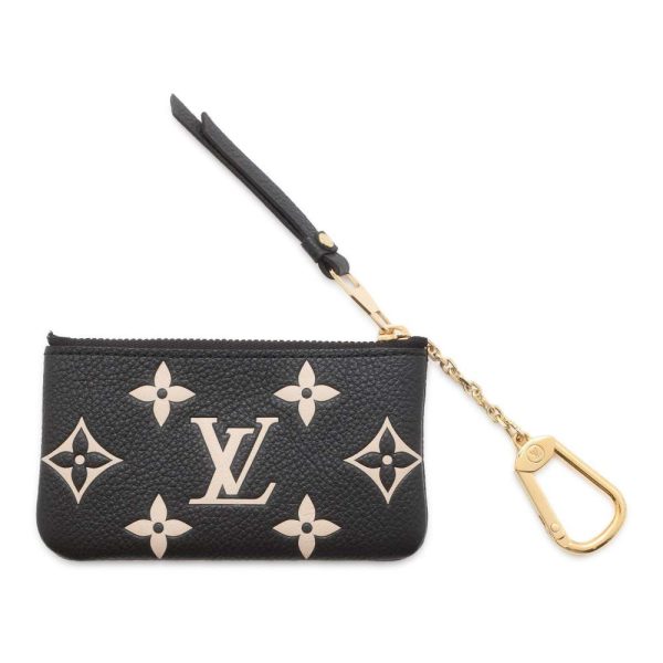 9673106 03 Louis Vuitton Coin Case Monogram Empreinte Pochette Black