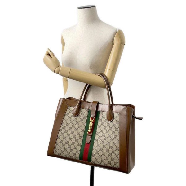 9677418 04 Gucci Tote Jackie 1961 GG Supreme 2way Shoulder Bag