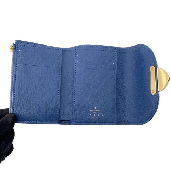 9678033 04 Louis Vuitton Wallet Denim Portefeuille Victorine M82959