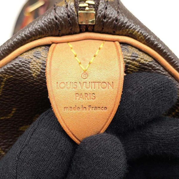 9679078 13 Louis Vuitton Speedy 30 Handbag Monogram Brown