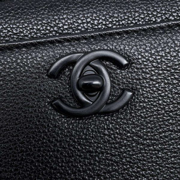 9680180 15 Chanel Shoulder Bag Black