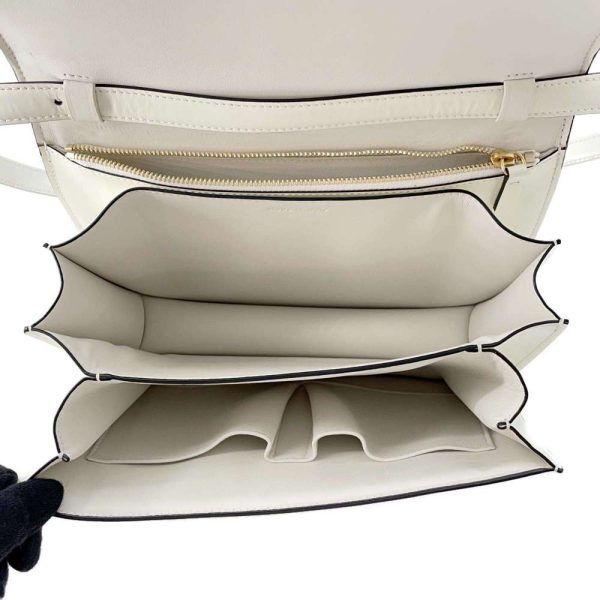 9683419 05 Celine BoMedium Shoulder Bag White