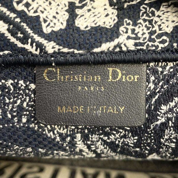 9683709 10 Christian Dior Book Tote Reverse Toile de Jouy Large Tote Bag