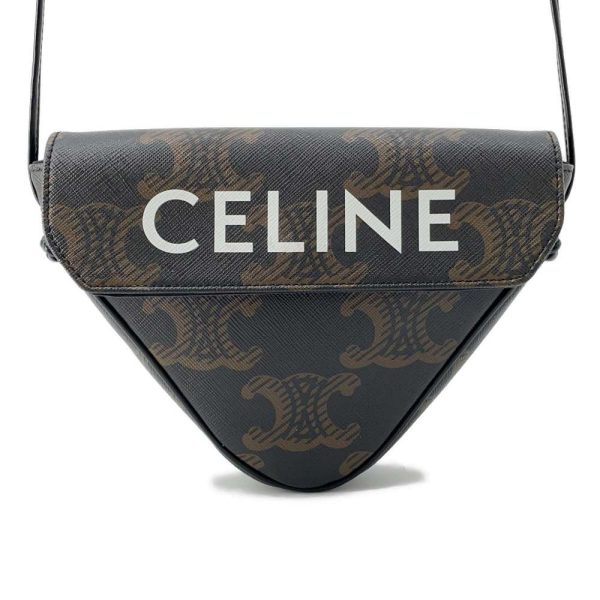 9683754 01 Celine Triomphe Triangle Pochette