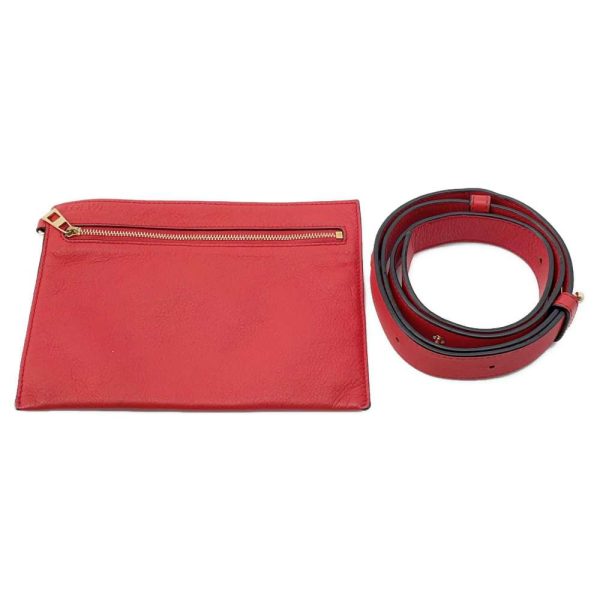 9683785 18 LOEWE Hammock Medium Handbag Red