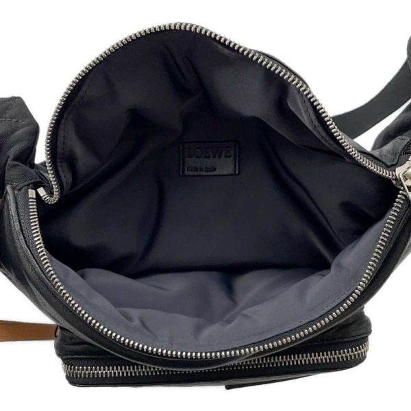 9683846 05 LOEWE Puffy Body Bag Black